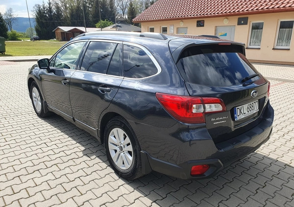 Subaru Outback cena 72900 przebieg: 247000, rok produkcji 2015 z Kłodzko małe 379